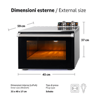 Macte Ovens Nettuno | Forno elettrico per pizza e pane - Macte s.r.l.s.