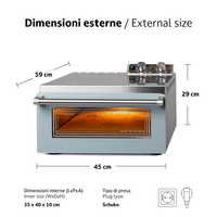 Macte Ovens Voyager TWIN | Forno elettrico per pizza e pane - Macte s.r.l.s.