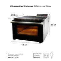 Macte Ovens Nettuno ADVANCE | Elektrisk pizzaugn