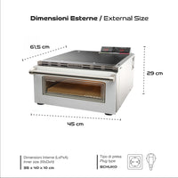 Macte Ovens Voyager TWIN ADVANCED| Forno pizza elettrico