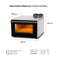 Macte Ovens Nettuno | Forno elettrico per pizza e pane