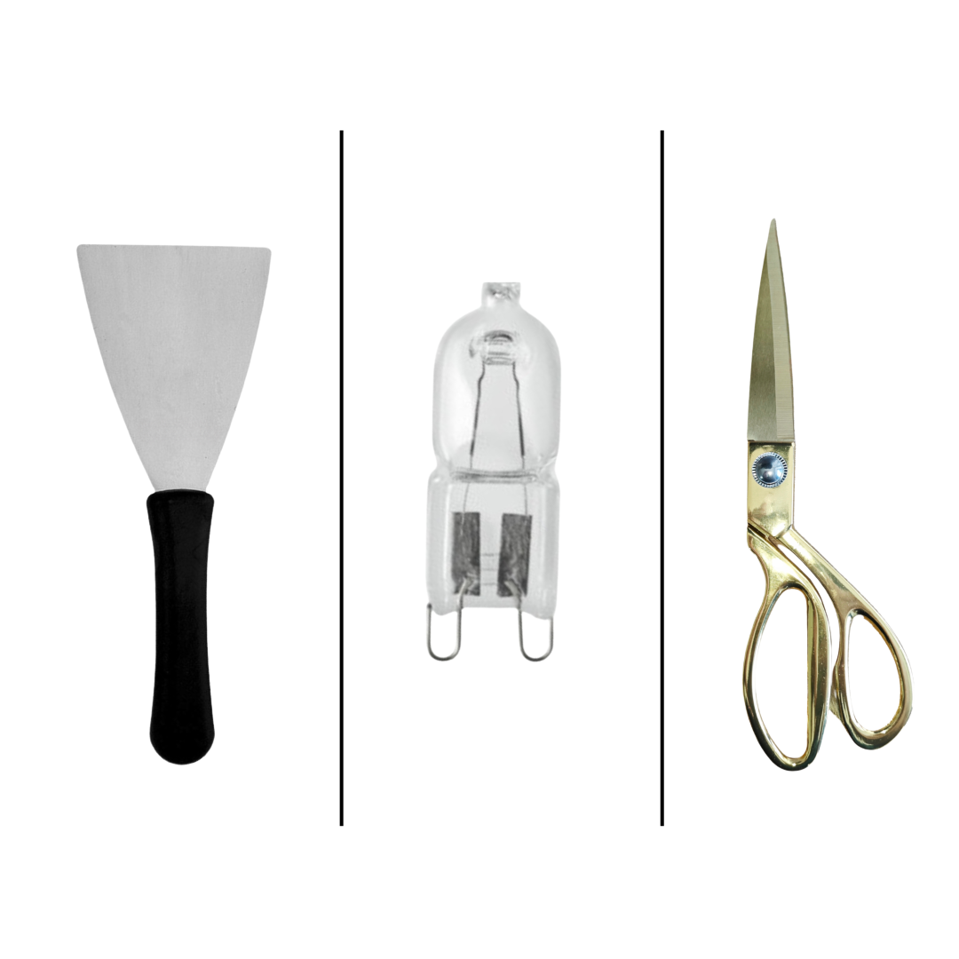 🎁 Prémium sütőtartozék-készlet – spatula, csereizzó, arany olló (100% kedvezmény)